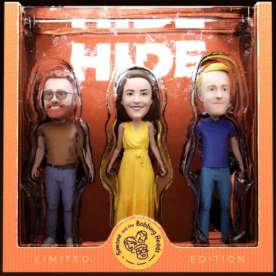 Hide - Single cover of Simone and the Bobbing Heads