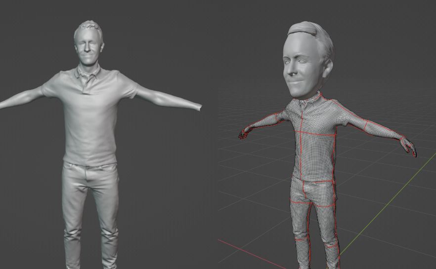 Paul Graumans 3D scan